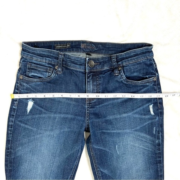 Kut From The Kloth Catherine Slouchy Distressed Boyfriend Denim Jeans Size 4 - Picture 8 of 16